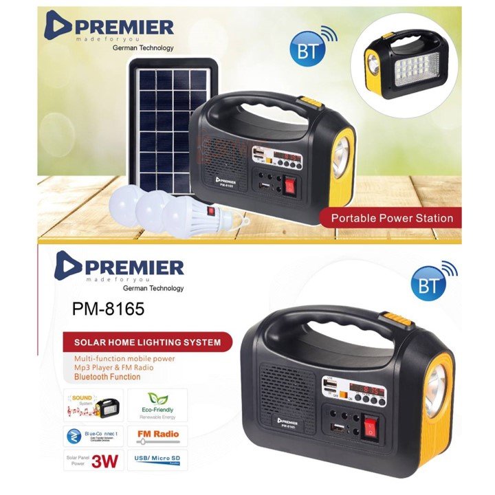 Premier Solar Home Lighting System