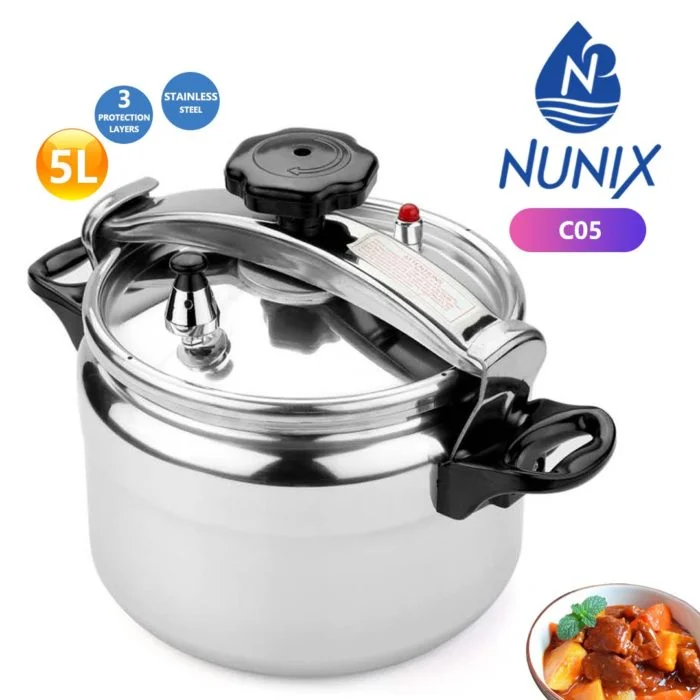 Aluminium Pressure Cooker- 5 Liters - Image 1