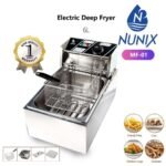 Nunix Electric Deep Fryer 6Liters Stainless Steel