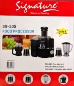 Signature 5 in 1 Food Processor /Blender SG-505 - Image 2
