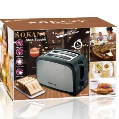 Sokany 2 SLICE AUTOMATIC BREAD TOASTER - Image 3