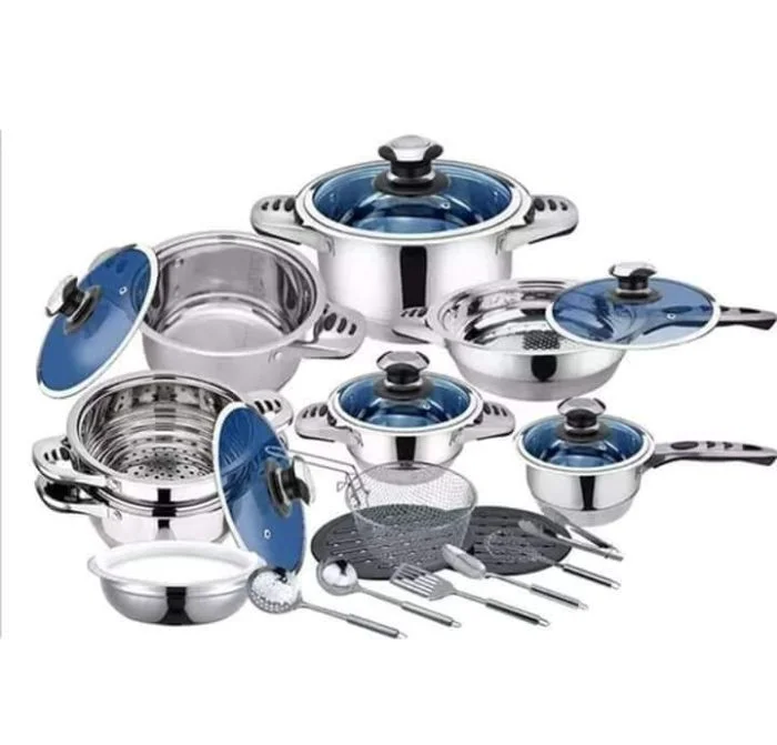Marwa German Life 30pcs Stainless Cookware Set - Image 1