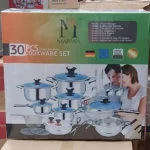Marwa German Life 30pcs Stainless Cookware Set - Image 4
