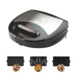 Sokany 3 In 1 sandwich maker ; grill , sandwich maker, waffle maker
