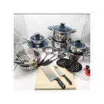 Marwa German Life 30pcs Stainless Cookware Set - Image 3