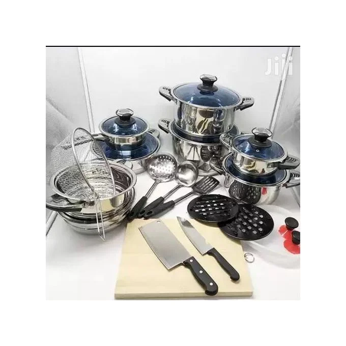 Marwa German Life 30pcs Stainless Cookware Set - Image 3