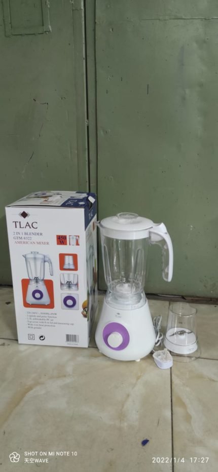 TLAC 2 IN 1 BLENDER -GTM-8322 PHOTO