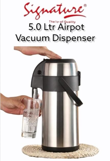 signature 5 liters vacuum flask