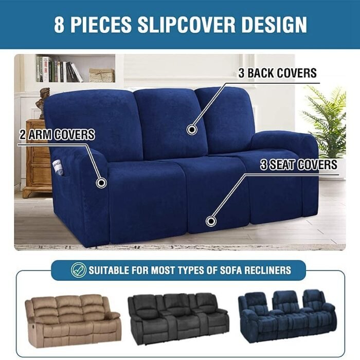 3 seater cover recliner