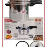 redberry 10l pressure cooker with extra lid
