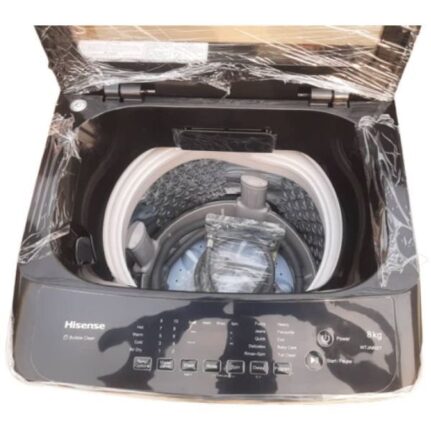 Hisense top load 8kg, 2