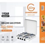 Eurochef 4 Burner gas stove