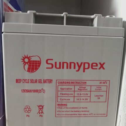sunnypex solar gel battery