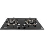 ROYAL 2 Gas Burner Stove Glass Table Top GSGP-2GB203