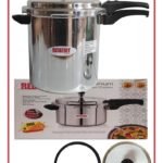 redberry 12l pressure cooker with extra lid