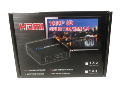 HDMI 1080P 1 in 4 Out 4 Port splitter