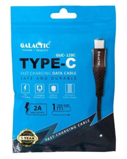 Galactic Type C Charging and Data Cable- GUC-12BC