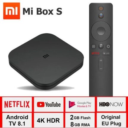 XIAOMI Mi Box S 2GB DDR3 RAM 8GB - Black