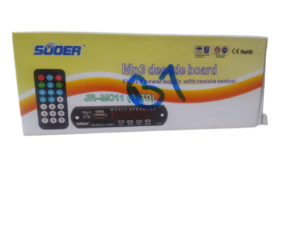 Sooer Amplifier 12V mp3 decoder board - JR MO11