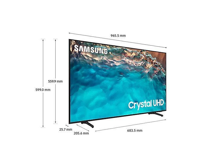 samsung smart tv 43bu8000