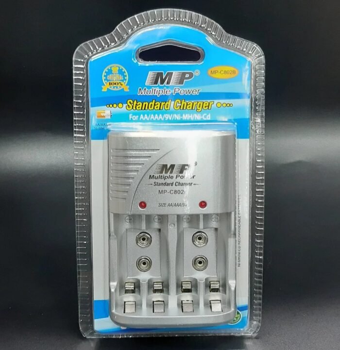 MP Battery Charger For AA/AAA/9V-C802B