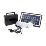 Kamisafe rechargeable solar lighting system-8006A