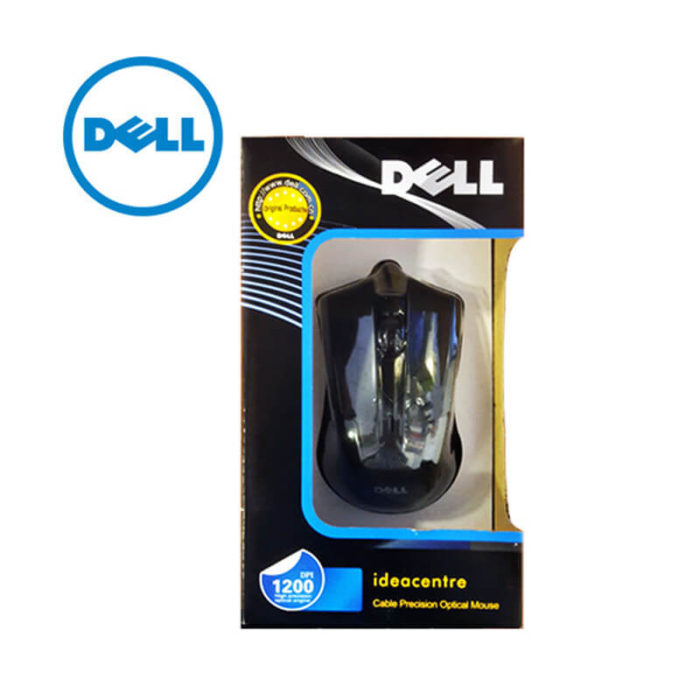 DELL 1200DPI – USB wired Optical Mice mouse for PC/Laptop – Black
