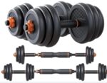 30kg adjustable dumbells set