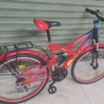 Victory 18 speed mountain bicycle size 26"-red