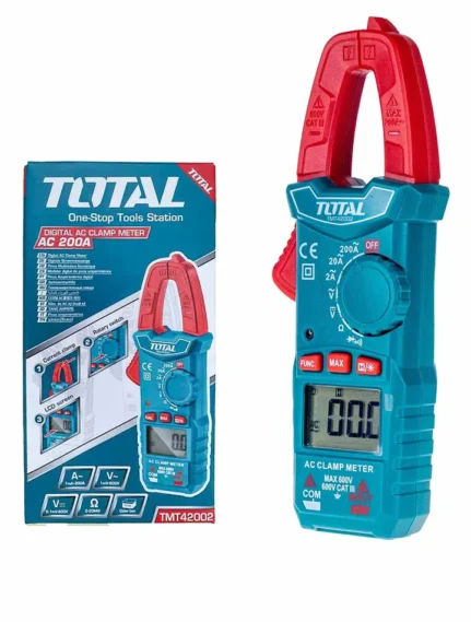 TOTAL Digital AC clamp meter TMT42002