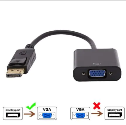 DisplayPort to VGA Adapter