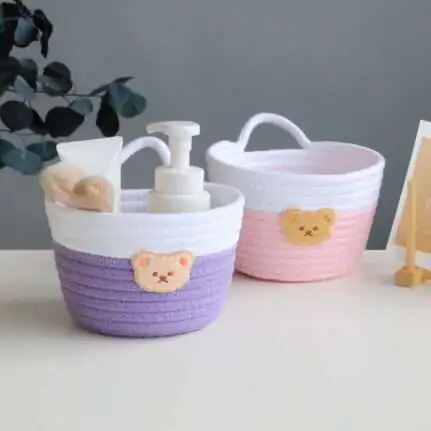 Cotton Rope Sundries Basket