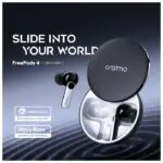 Oraimo FreePods 4 ANC Noise Cancellation Havy Bass 35.5-hr Long Playtime True Wireless Earbuds with APP Control - Image 2