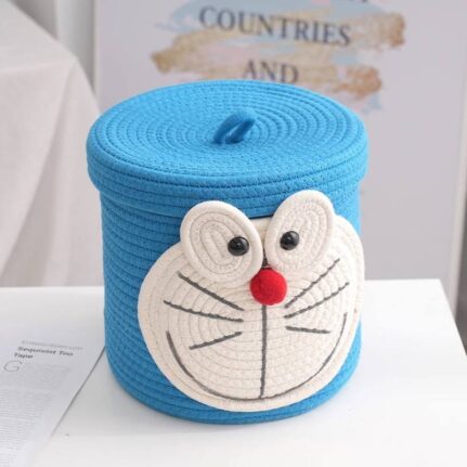 Cotton Rope Storage Basket Organizer