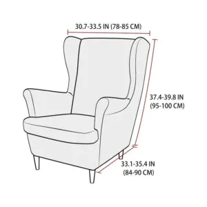 Wing Chair Seat Cover