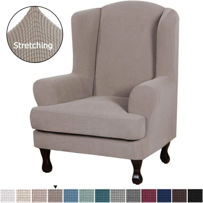 Wing Chair Seat Cover