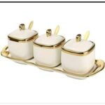 3PCS Sugar pot