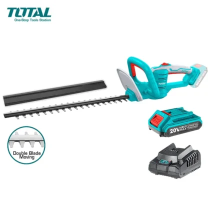 TOTAL Lithium-ion hedge trimmer Green-THTLI20461