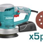 TOTAL ROTARY SANDER 450W-TF2041506