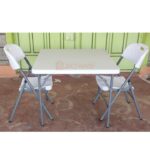 foldable table and chairs