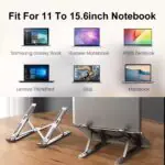 Adjustable Foldable Laptop/Tablet Stand - Image 2
