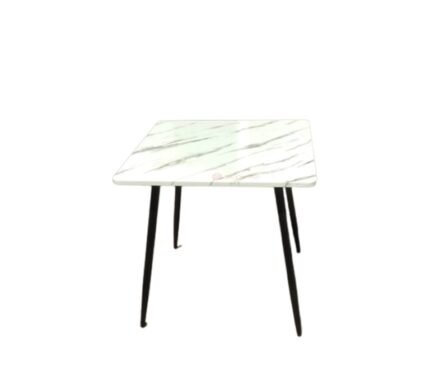 Aemes table with marble effect