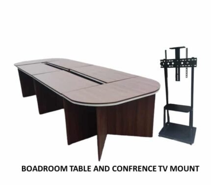 Boardroom Table And Conference Tv Mount