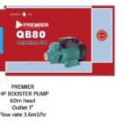 Premier 1HP Peripheral Pump- QB80