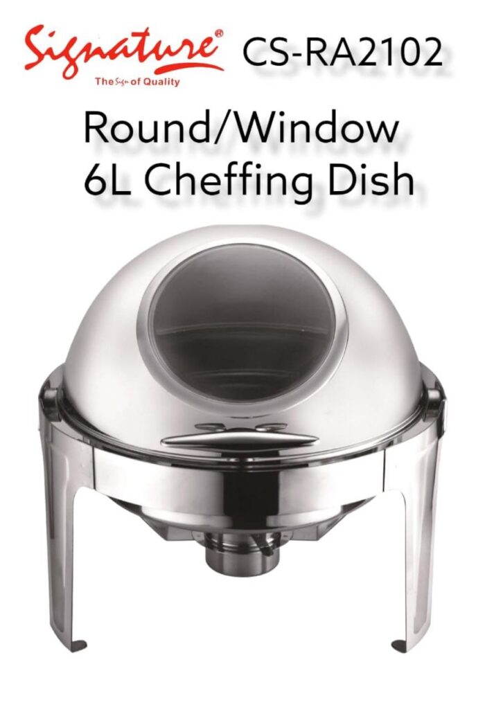 Signature 6.0L Round Chafing Dish