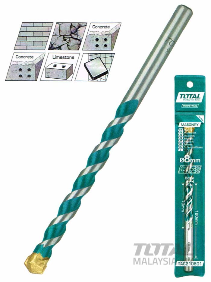 TOTAL Masonry Drill Bit-TAC210601