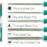 TOTAL 5 Pcs Steel File Set-THT918516