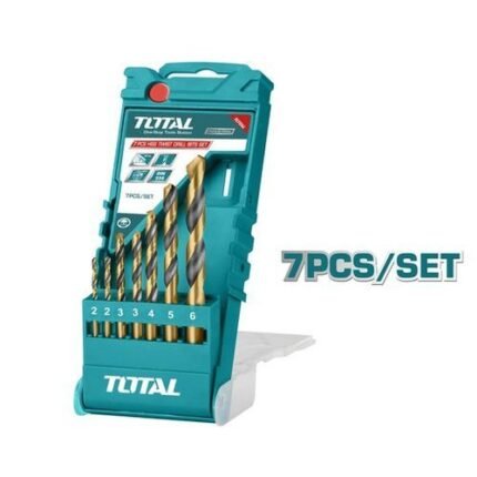 TOTAL HSS Twist Drill Bits Set 7 Pcs-TACSD0075