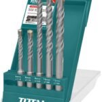 TOTAL SDS - PLUS HAMMER DRILLS BIT SET-TAC190501