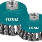 TOTAL WIRE CUP TWIST BRUSH 75mm-TAC32031